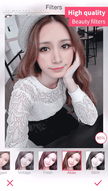 دانلود BeautyPlus 7.5.020 for Android +4.0 - دانلود زیبا سازی عکس چهره برای اندروید - سافت گذر