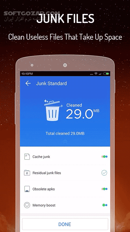 دانلود CM Speed Booster 1.5.9 for Android +2.3 - دانلود افزایش سرعت با بهینه سازی سیستم عامل برای اندروید - سافت گذر