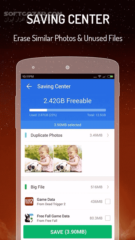 دانلود CM Speed Booster 1.5.9 for Android +2.3 - دانلود افزایش سرعت با بهینه سازی سیستم عامل برای اندروید - سافت گذر