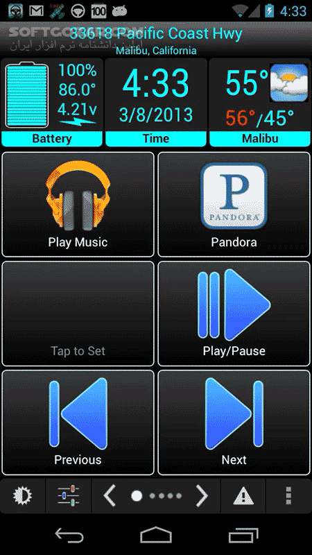 دانلود Car Home Ultra Full 4.40 for Android - دانلود داشبورد ماشین برای اندروید - سافت گذر