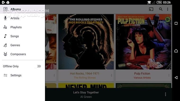 دانلود CloudPlayer by doubleTwist Full 1.5.4 for Android +4.1 - دانلود کلود پلیر برای اندروید - سافت گذر