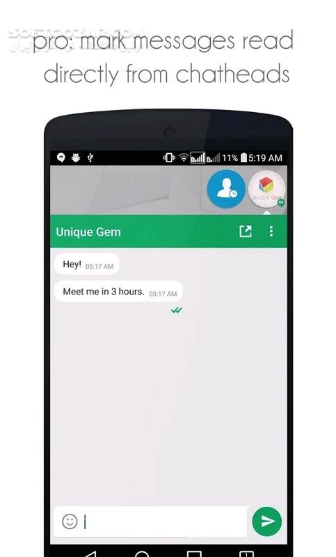 دانلود DirectChat Pro (ChatHeads) 1.7.8 For Android +3.0 - دانلود دایرکت چت برای اندروید - سافت گذر