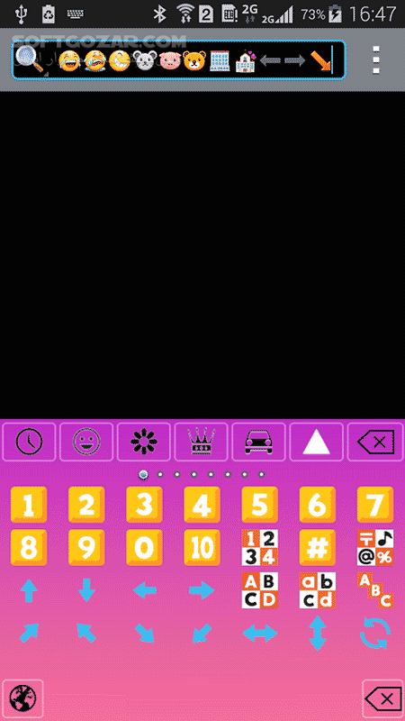 دانلود Emoji Keyboard 7.5.3 for Android +4.0 - دانلود ایموجی برای اندروید - سافت گذر