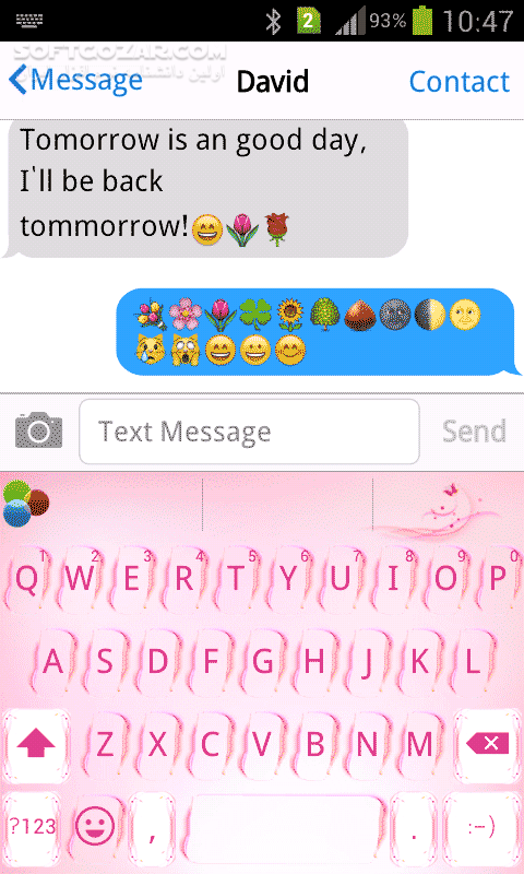 دانلود Emoji Keyboard 7.5.3 for Android +4.0 - دانلود ایموجی برای اندروید - سافت گذر