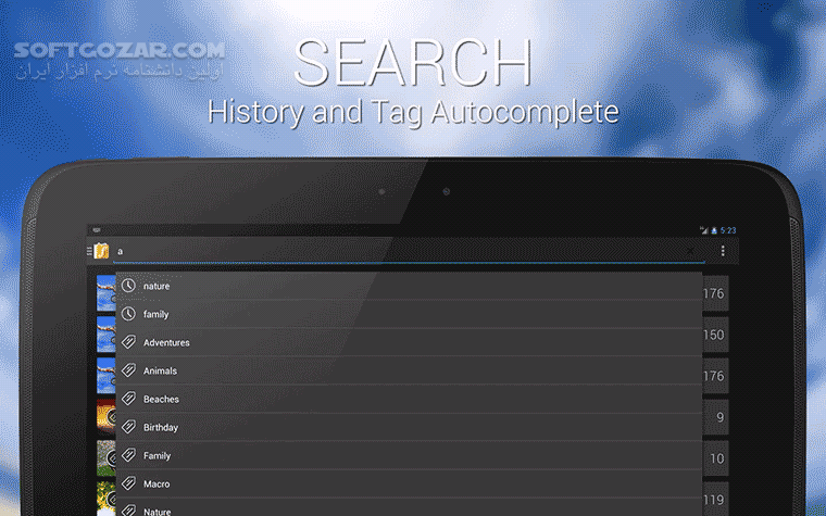 دانلود F-Stop Media Gallery Pro 5.3.27 for Android +4.0 - دانلود گالری مدیا برای اندروید - سافت گذر
