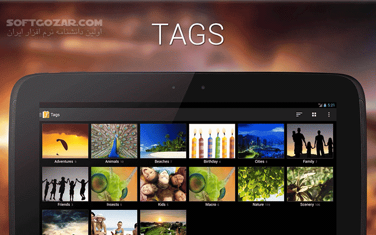 دانلود F-Stop Media Gallery Pro 5.3.27 for Android +4.0 - دانلود گالری مدیا برای اندروید - سافت گذر