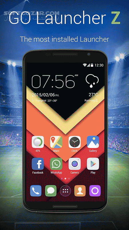دانلود GO Launcher EX Prime 5.15 for Android +2.2 - دانلود قدرتمند ترین لانچر با امکانات، تم ها و افزونه های فراوان با زبان فارسی برای اندروید - سافت گذر