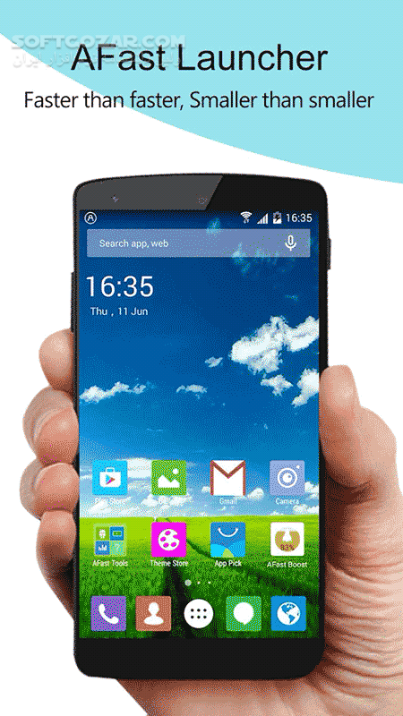 دانلود AFast Launcher PRIME 3.81 for Android +4.0 - دانلود لانچر اندروید برای اندروید - سافت گذر