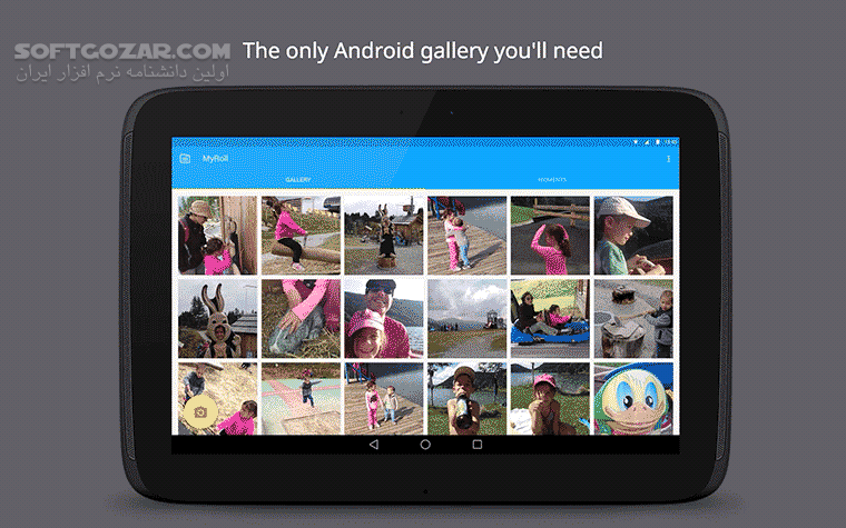 دانلود MyRoll Gallery 3.4.3.6 for Android +4.0 - دانلود گالری هوشمند اندروید برای اندروید - سافت گذر