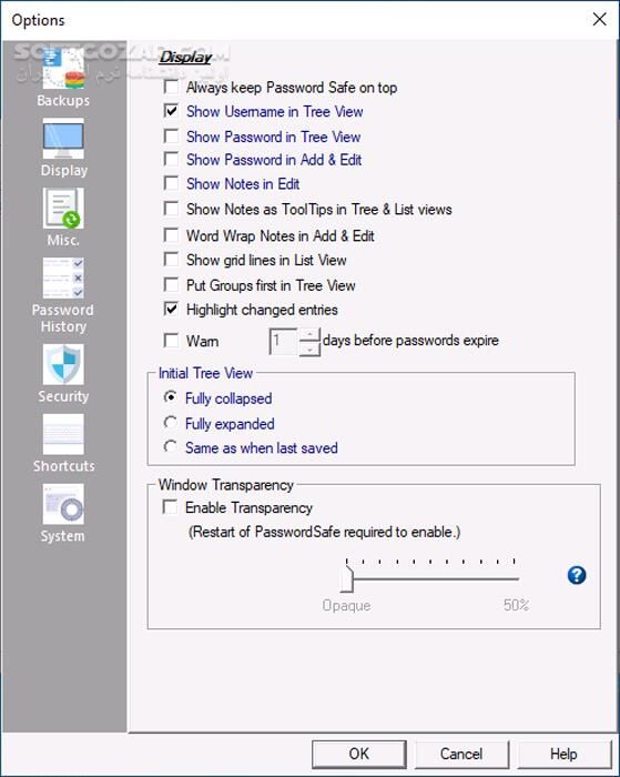 دانلود Password Safe 3.70.1 - دانلود مدیریت پسوردها - سافت گذر
