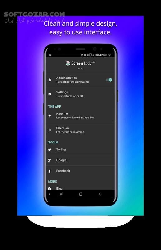 دانلود Screen Lock Pro 5.1.1p for Android +4.0 - دانلود لاک اسکرین برای اندروید - سافت گذر