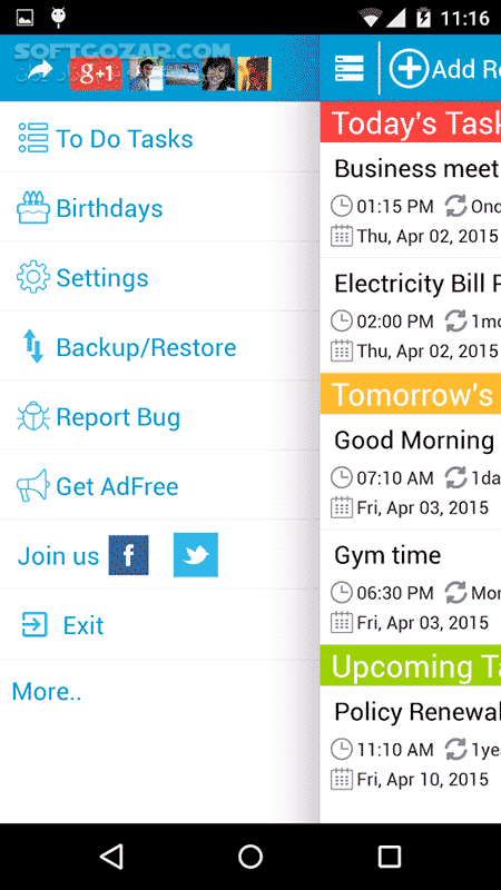 دانلود To Do Reminder Premium 3.4.2 for Android +5.0 - دانلود یادآوری کارها برای اندروید - سافت گذر