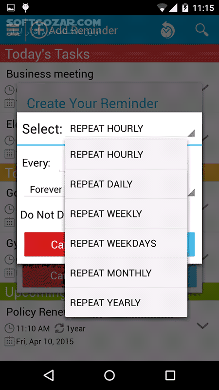 دانلود To Do Reminder Premium 3.4.2 for Android +5.0 - دانلود یادآوری کارها برای اندروید - سافت گذر