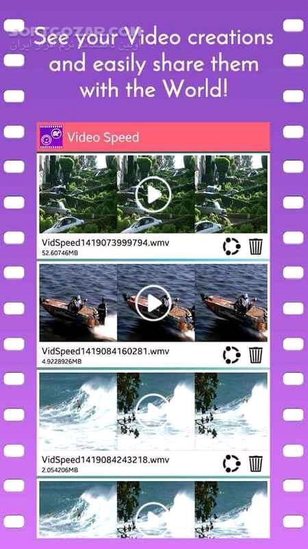 دانلود Video Speed Slow Motion & Fast Premium 1.79 for Android +5.0 - دانلود ویرایش گر سرعت ویدئو برای اندروید - سافت گذر