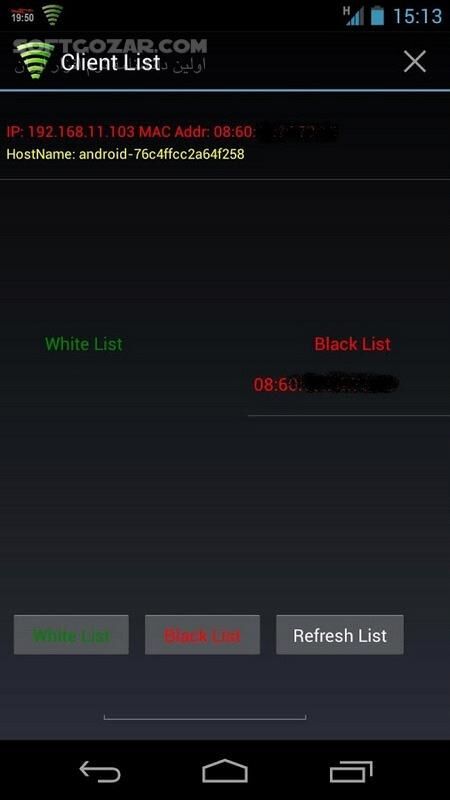 دانلود WiFi Tether Router 6.3.5 for Android +4.0.2 - دانلود وای فای هات اسپات برای اندروید - سافت گذر