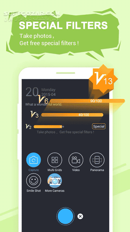 دانلود Wondershare PowerCam 3.1.7.170419 / HD 3.1.4.160718 for Android +2.3 - دانلود عکس برداری، ویرایش، افکت، بر روی تصاویر برای اندروید - سافت گذر
