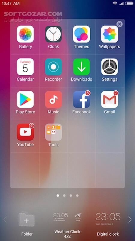 دانلود X Launcher Pro 3.4.3 For Android +4.1 - دانلود ایکس لانچر برای اندروید - سافت گذر