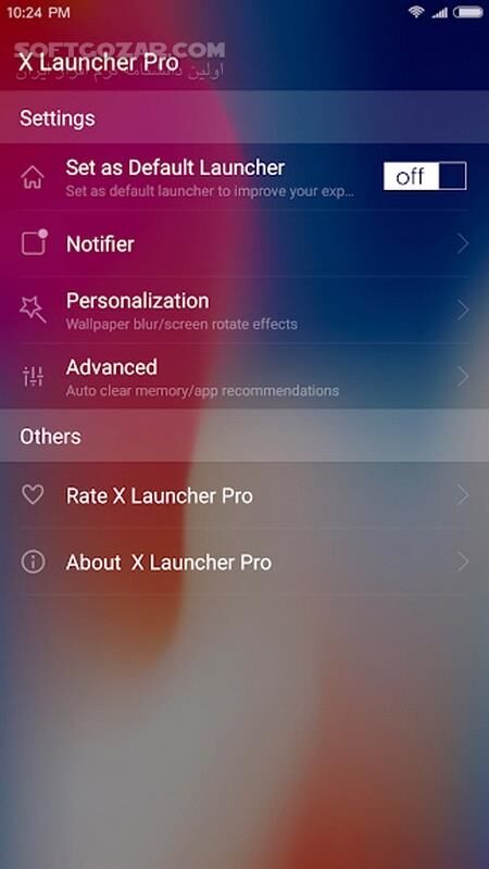 دانلود X Launcher Pro 3.4.3 For Android +4.1 - دانلود ایکس لانچر برای اندروید - سافت گذر