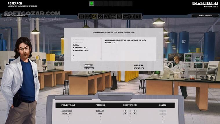 دانلود Xenonauts - دانلود بازی زنوناتوس - مدیریت استراتژیک جوخه‌های نظامی در برابر بیگانگان فضایی - سافت گذر