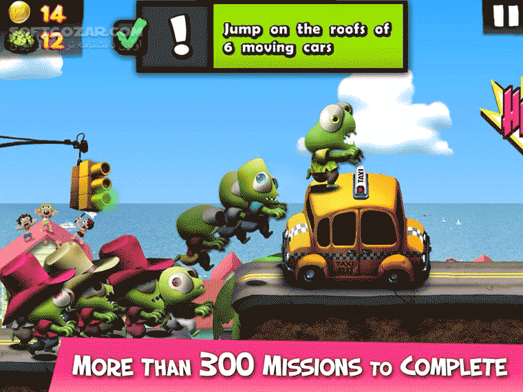 دانلود Zombie Tsunami 4.5.130 for Android +4.4 - دانلود بازی تسونامی زامبی ها برای اندروید - سافت گذر