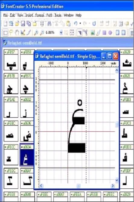 دانلود طراحی فونت مورد علاقه - دانلود کتاب راهنمای ساده برای ساخت انواع فونت - سافت گذر