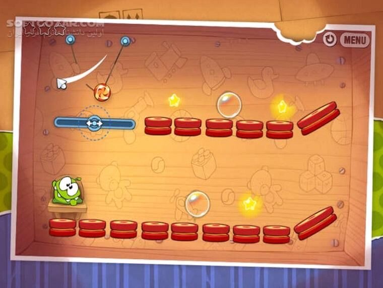 دانلود Cut The Rope 1.0.0.30 - دانلود بازی بریدن طناب - سافت گذر