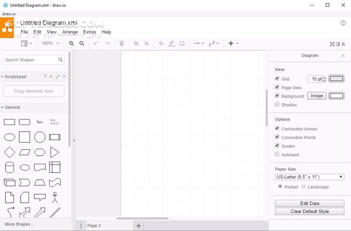 دانلود draw.io 29.2.9 - دانلود رسم نمودار، دیاگرام و فلوچارت - سافت گذر