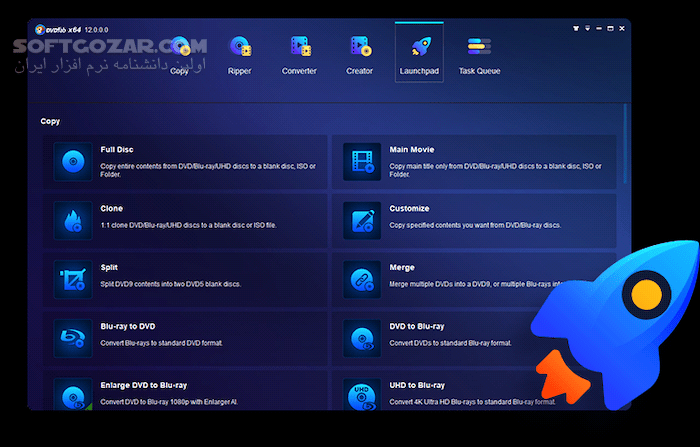 دانلود DVDFab 13.0.5.4 + Portable / Passkey / macOS - دانلود نرم افزار رایت DVD - سافت گذر