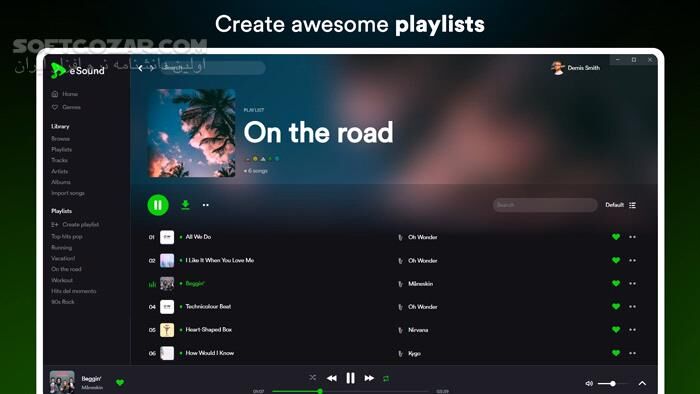 دانلود eSound Music 2.8.6 - دانلود پخش و استریم موسیقی - سافت گذر