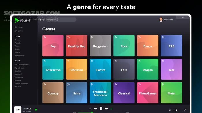 دانلود eSound Music 2.8.6 - دانلود پخش و استریم موسیقی - سافت گذر