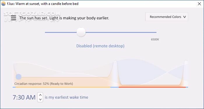 دانلود f.lux 4.140 - دانلود تنظیم نور مانیتور - سافت گذر
