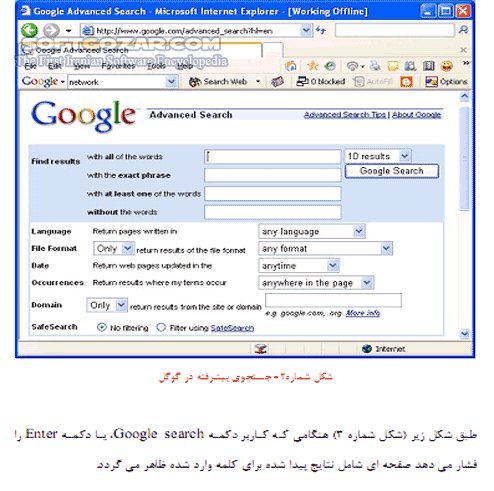 دانلود راهنمای تصویری استفاده از گوگل - دانلود کتاب راهنمای تصویری استفاده از گوگل همراه با امکانات و سرویسهای دیگر گوگل - سافت گذر