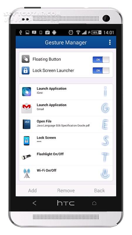 دانلود iGest Premium 2.7.0.3 for Android +2.3 - دانلود با یک حرکت عملیات مورد نظر خود را انجام دهید! برای اندروید - سافت گذر