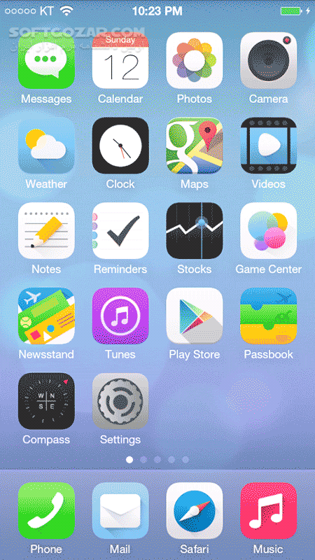دانلود iLauncher 3.10.3 for Android +2.3 - دانلود لانچر آیفون برای اندروید - سافت گذر