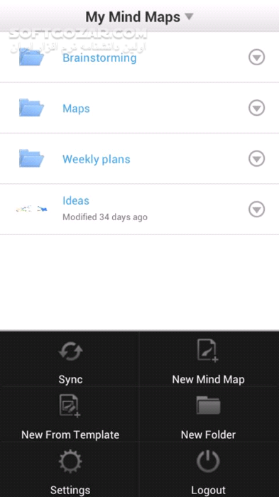 دانلود iMindMap 1.3.0 / HD 1.3.0 for Android +2.2 - دانلود برنامه ای برای ترسیم نقشه ذهنی شما برای اندروید - سافت گذر