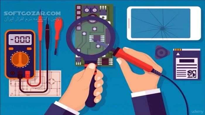 دانلود iPhone Motherboard Repair The Basics - دانلود آموزش تعمیرات گوشی آیفون - سافت گذر