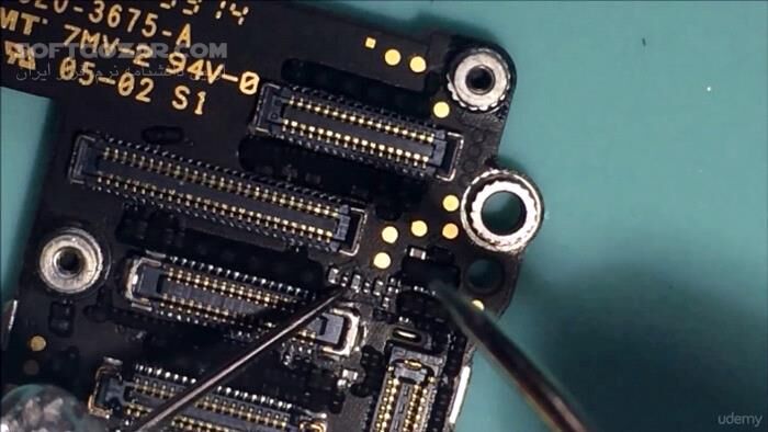 دانلود iPhone Motherboard Repair The Basics - دانلود آموزش تعمیرات گوشی آیفون - سافت گذر