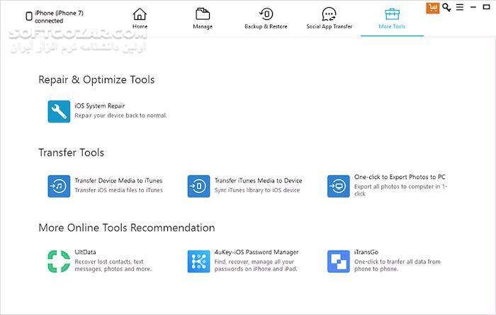 دانلود Tenorshare iCareFone 9.0.2.6 / macOS - دانلود آیکرفون - سافت گذر