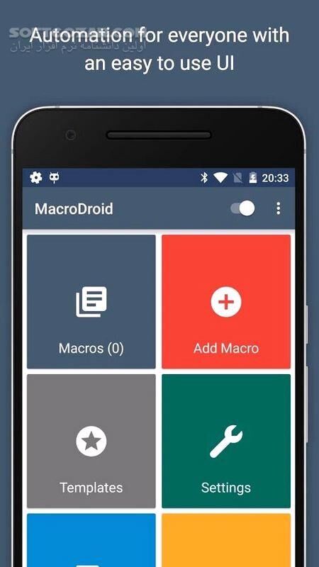 دانلود MacroDroid – Device Automation Pro 5.59.12 For Android +5.0 - دانلود ماکرودروید برای اندروید - سافت گذر