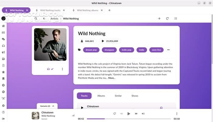 دانلود Muffon 2.3.0 - دانلود موزیک پلیر برای ویندوز - سافت گذر