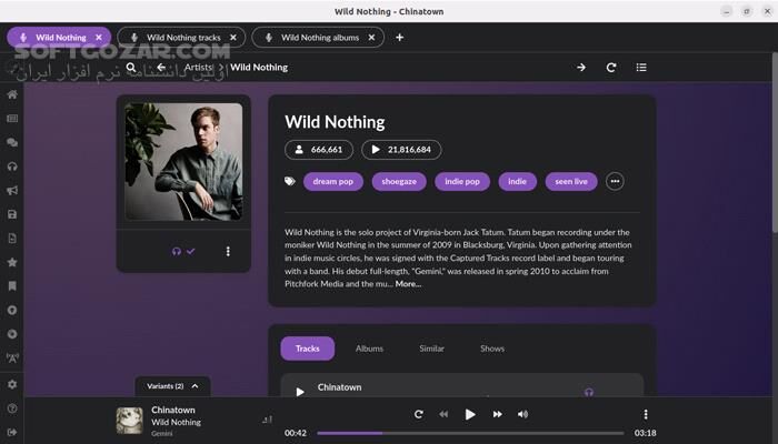 دانلود Muffon 2.3.0 - دانلود موزیک پلیر برای ویندوز - سافت گذر