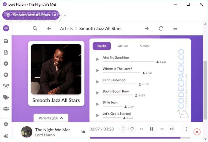 دانلود Muffon 2.3.0 - دانلود موزیک پلیر برای ویندوز - سافت گذر