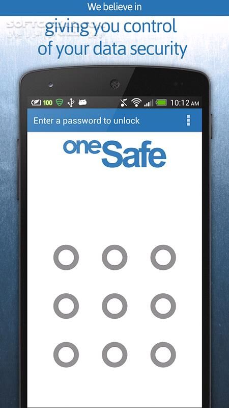 دانلود oneSafe 2.0.3 for Android +4.4 - دانلود مدیریت رمز های عبور و کارت های اعتباری برای اندروید - سافت گذر