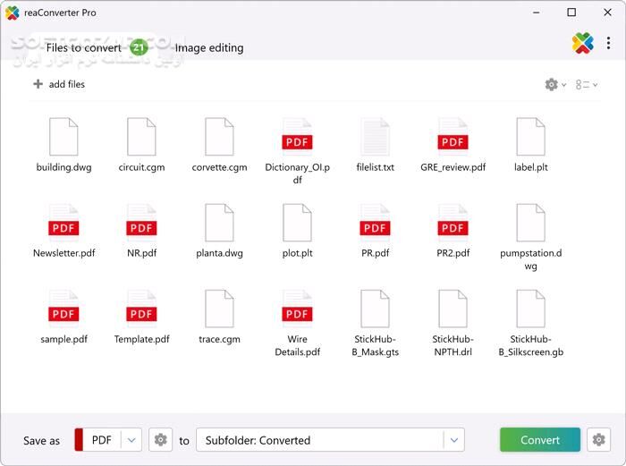دانلود reaConverter Pro 8.0.175 - دانلود تبدیل فرمت عکس - سافت گذر