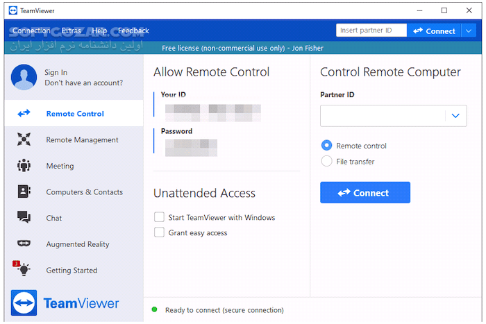 دانلود TeamViewer Free 15.74.3 / macOS - دانلود تیم ویور اتصال به کامپیوتر از راه دور - سافت گذر