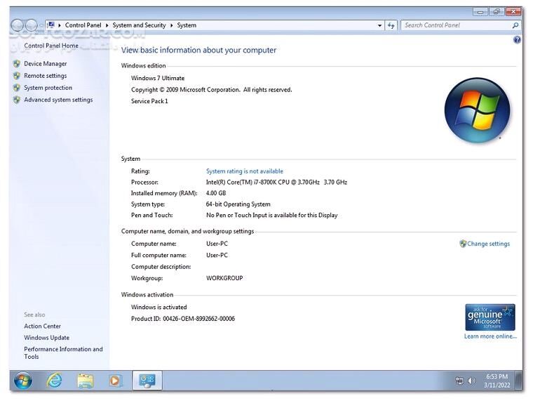 دانلود Windows 7 SP1 Ultimate July 2022 / RTM MSDN - دانلود ویندوز 7 آلتیمیت - سافت گذر