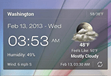 دانلود Android Weather & Clock Widget 6.5.2.2 for Android